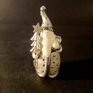 Pier 1 Imports Santa Pere Claus Christmas Ceramic Noel Figurine/Ornament